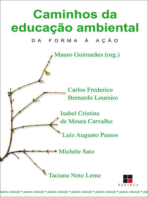 cover image of Caminhos da educação ambiental